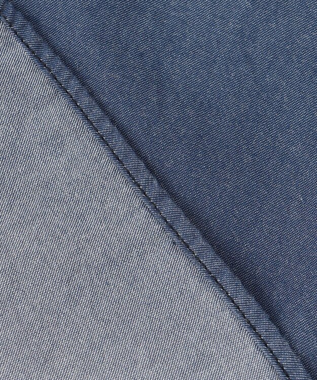 JOSEPH ABBOUD MOUNTAIN 【テーム・ヤルヴィコラボ・サスティナブル】コットンテンセルツイルバックプリント シャツ ネイビー系