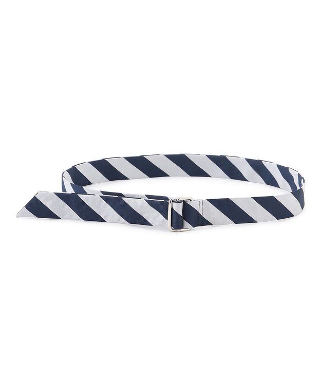 J.PRESS MEN 【J.PRESS ORIGINALS】【UNISEX】Polyester Rep Ribbon Belt ネイビー系1