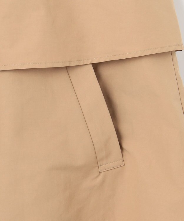 組曲 L タイプライター ショートトレンチコート ベージュ系