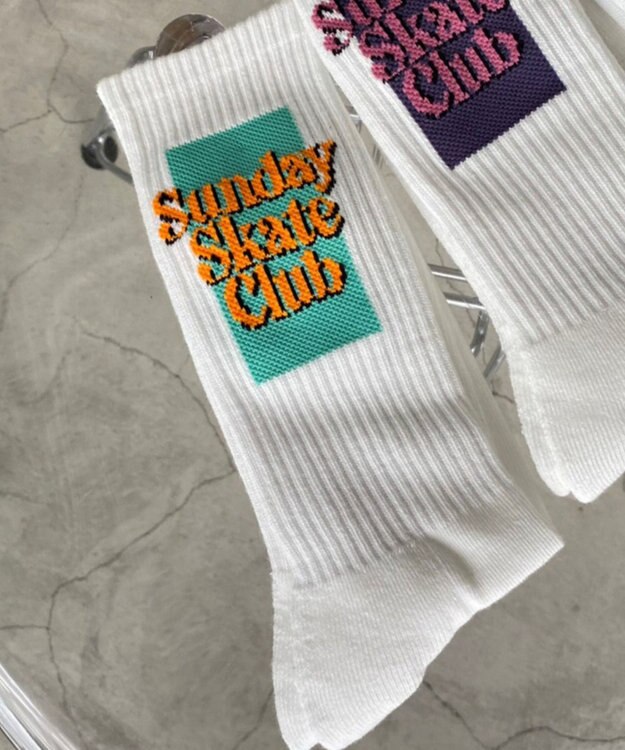 WEGO ロゴデザインソックス（R） 柄5