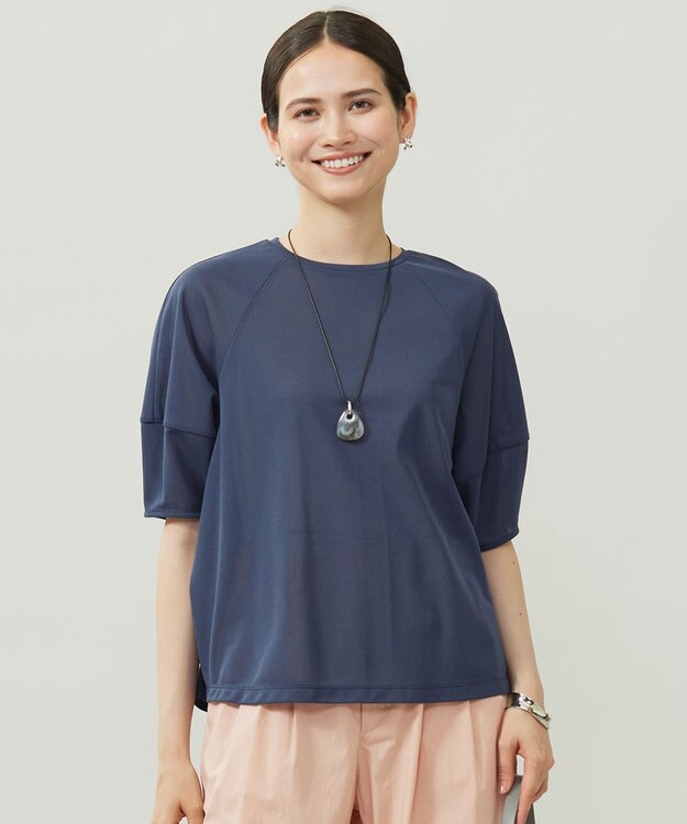 自由区 シアーフライス Tシャツ インディゴ