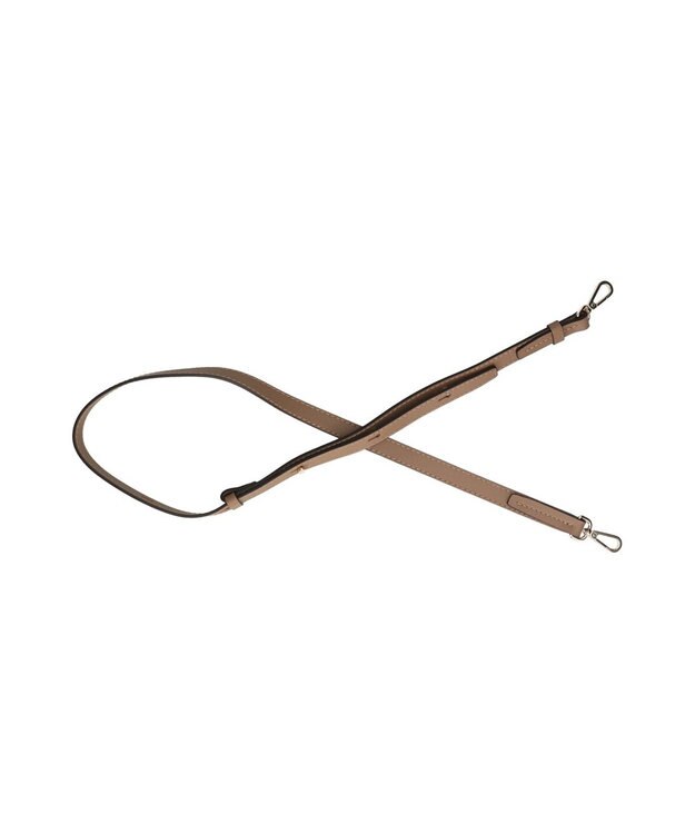 INTER-CHAUSSURES 【LORISTELLA】レザーコンビワイドフラップバッグ グレーコンビ