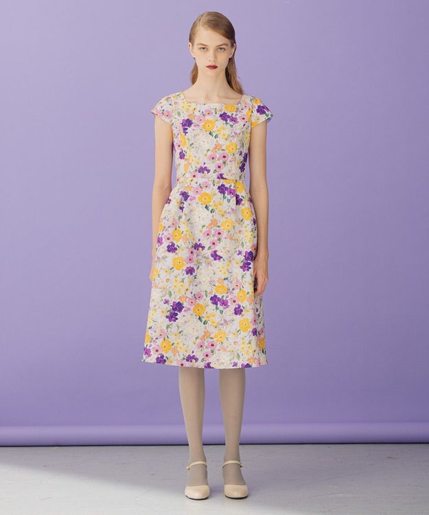 TOCCA 【洗える！】MIRAGE ドレス ライラック系5