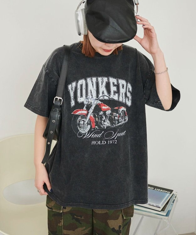 WEGO ヴィンテージウォッシュグラフィックBIGT 柄3