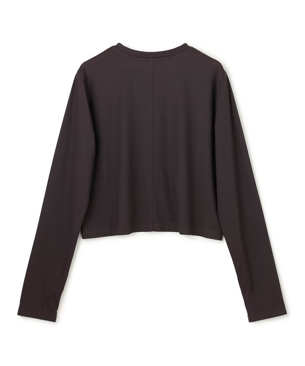 UNFILO ラッシュガード スナップカーディガン チャコールブラウン