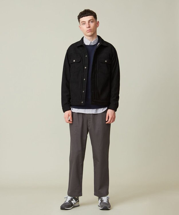 J.PRESS YORK STREET 【UNISEX】コーデュロイ Gジャン ブラック系