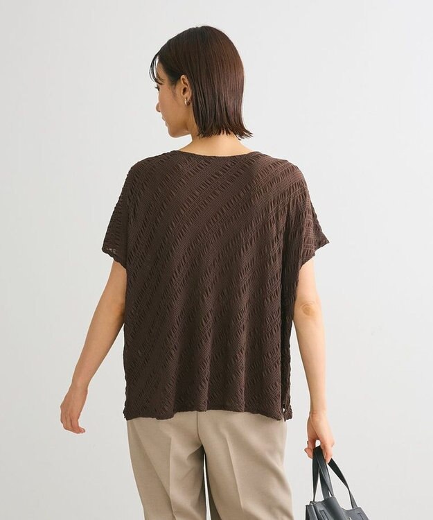 Green Parks ・ｆｕｒｒｙｒａｔｅバイヤスシャーリングプルオーバー Brown