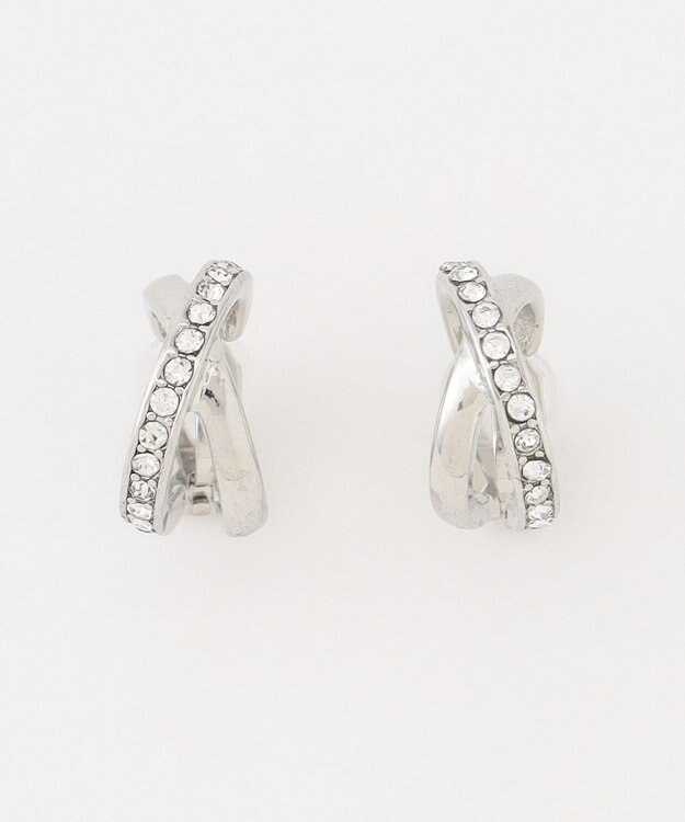 ANY SIS ストーンリング イヤリング シルバー