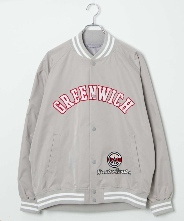 WEGO ワッペンスタジャン ライトグレー