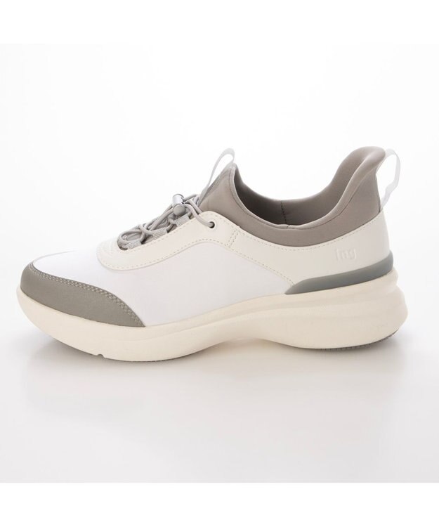 ing <ing>【レイン対応】スマートステップスニーカー ホワイト