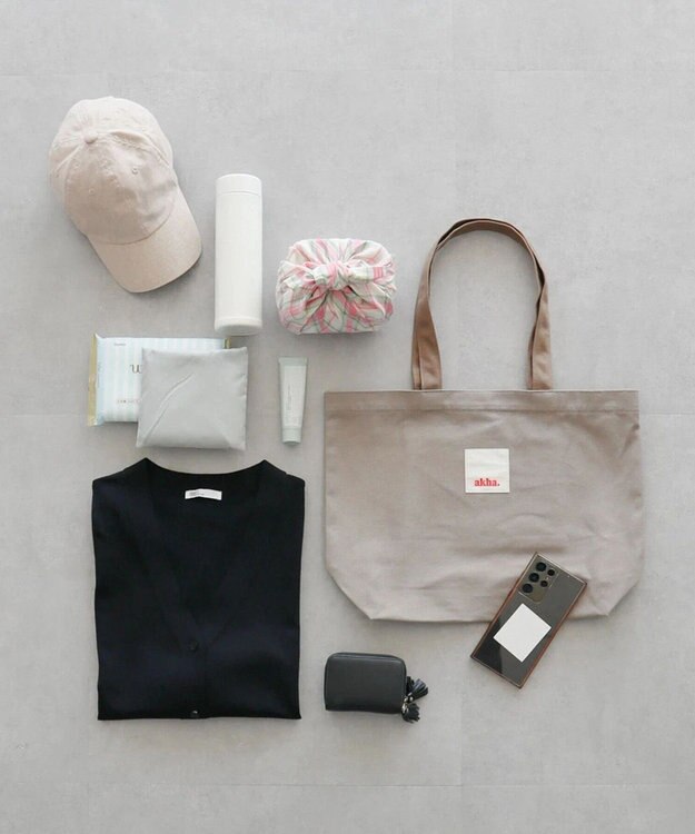 CRAFT STANDARD BOUTIQUE akha.　キャンバストート Gray