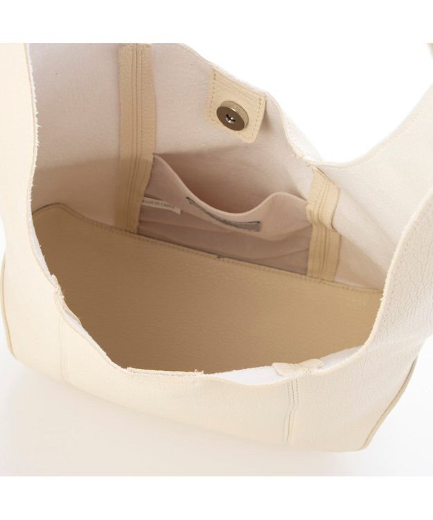 UNBILLION カシュカシュ cachechche / セミPUホーボーバッグＳ アイボリー