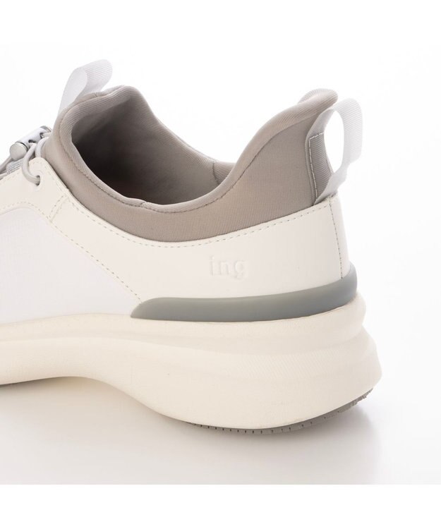 ing <ing>【レイン対応】スマートステップスニーカー ホワイト