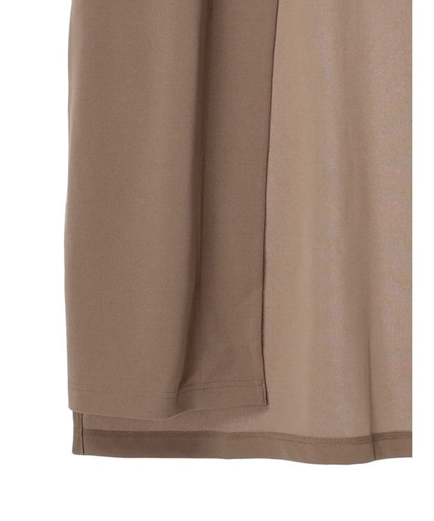 CRAFT STANDARD BOUTIQUE カットジョーゼットベスト Mocha