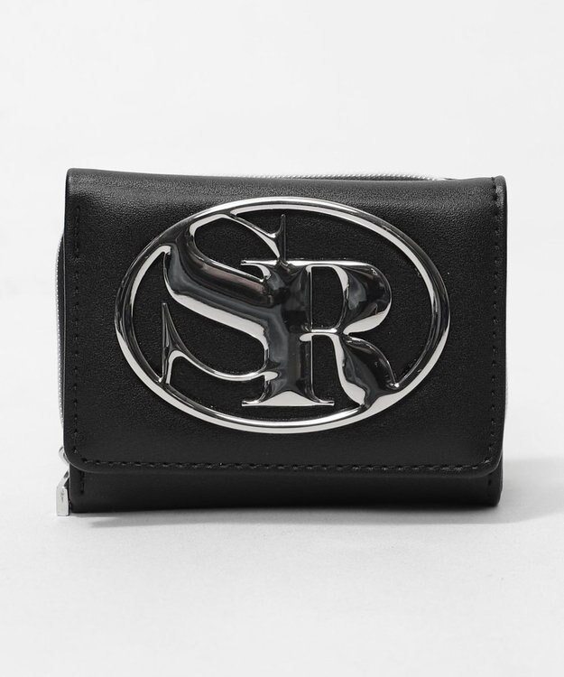 WEGO ラウンドロゴウォレット ブラック