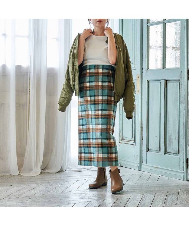 ing <ing>【WEB限定】ベルトデザインショートブーツ ブラウン