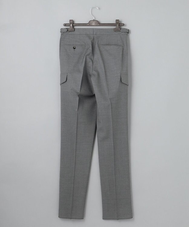 GOTAIRIKU ウォッシャブル ドレスカーゴパンツ アイボリー系