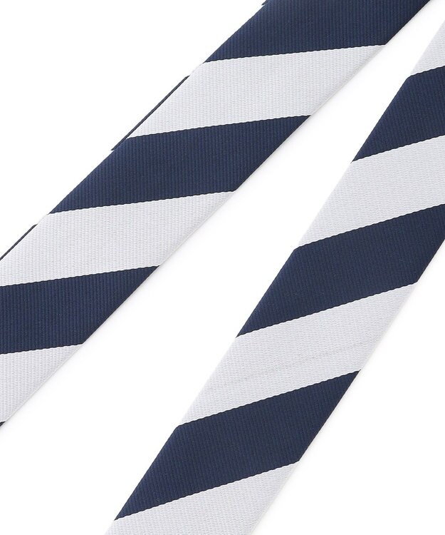 J.PRESS MEN 【J.PRESS ORIGINALS】【UNISEX】Polyester Rep Ribbon Belt ネイビー系1