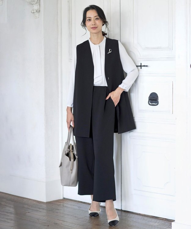 J.PRESS LADIES 【WEB限定カラーあり・撥水加工】キャップ パンプス ベージュ系1