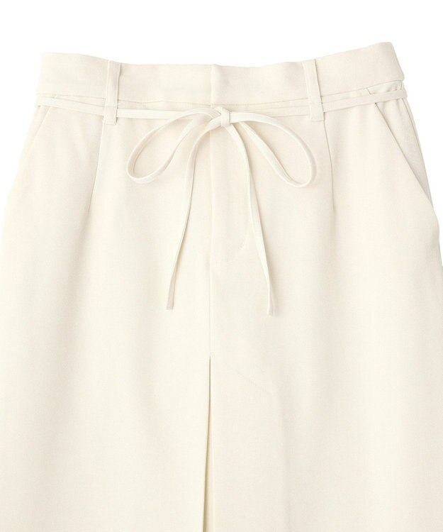 CRAFT STANDARD BOUTIQUE フロントタックロングスカート Ivory