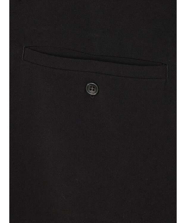 AMERICAN HOLIC 両ＶネックＩラインワンピース Black