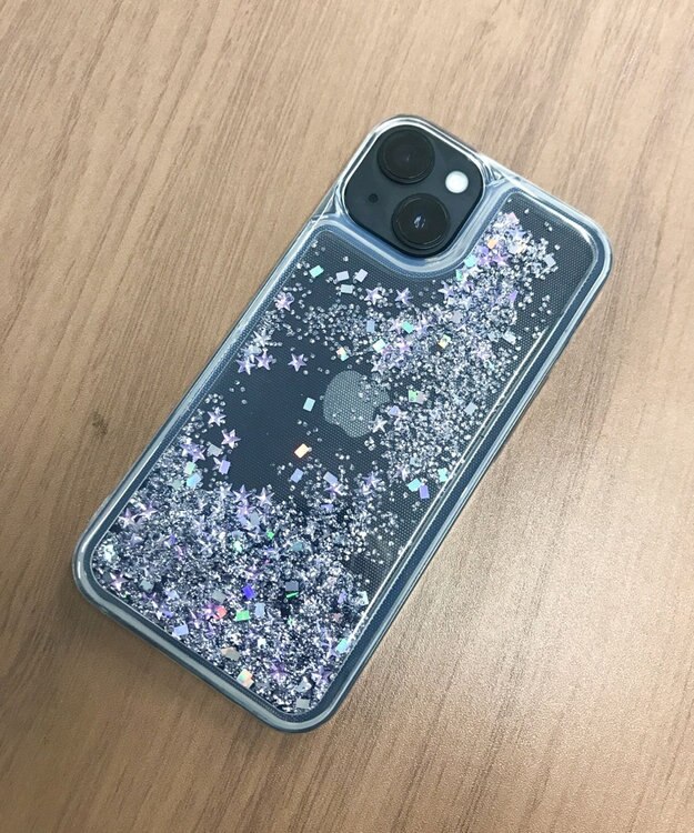 WEGO キラキラiphoneケース（ブラック） 柄4