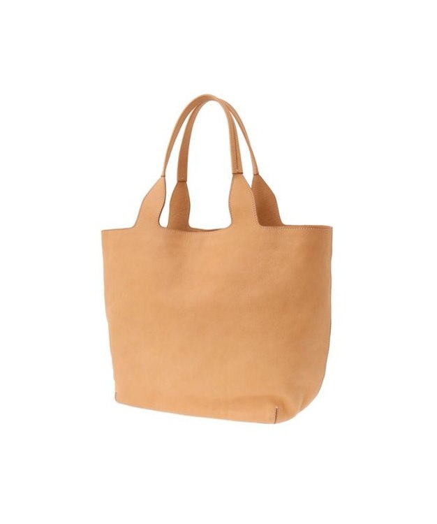 genten クオイオ　トートバッグ大 ヌメベージュ