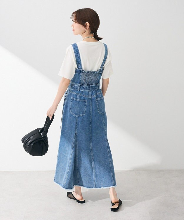 Green Parks ・ＳＵＧＡＲ　ＳＰＯＯＮ　デニムマーメイドジャンスカ Indigo