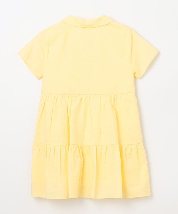 組曲 KIDS 【150-160㎝】ミラクルウェーブチュニック ワンピース シトロン系