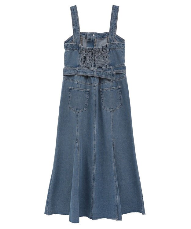 Green Parks ・ＳＵＧＡＲ　ＳＰＯＯＮ　デニムマーメイドジャンスカ Indigo