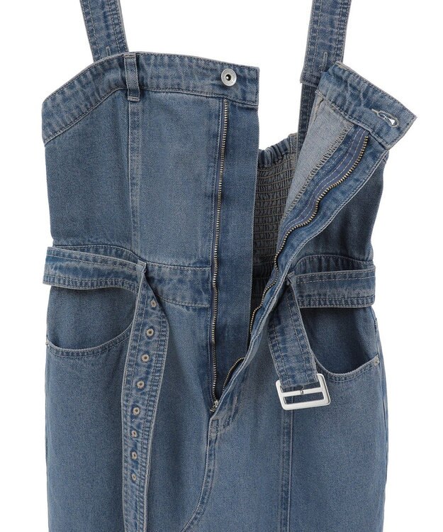 Green Parks ・ＳＵＧＡＲ　ＳＰＯＯＮ　デニムマーメイドジャンスカ Indigo