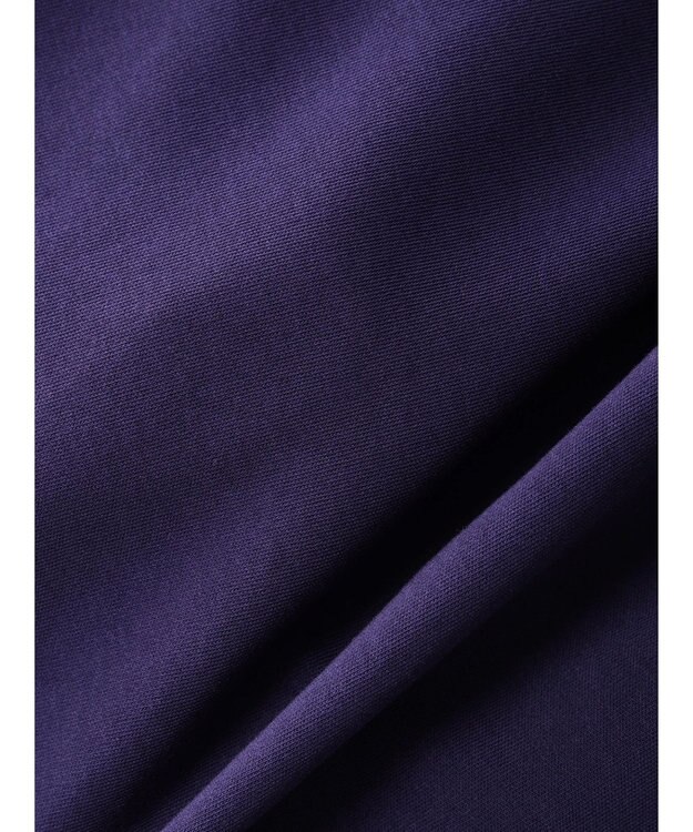 AMERICAN HOLIC 接触冷感タックスリーブ５分袖カットプルオーバー Purple