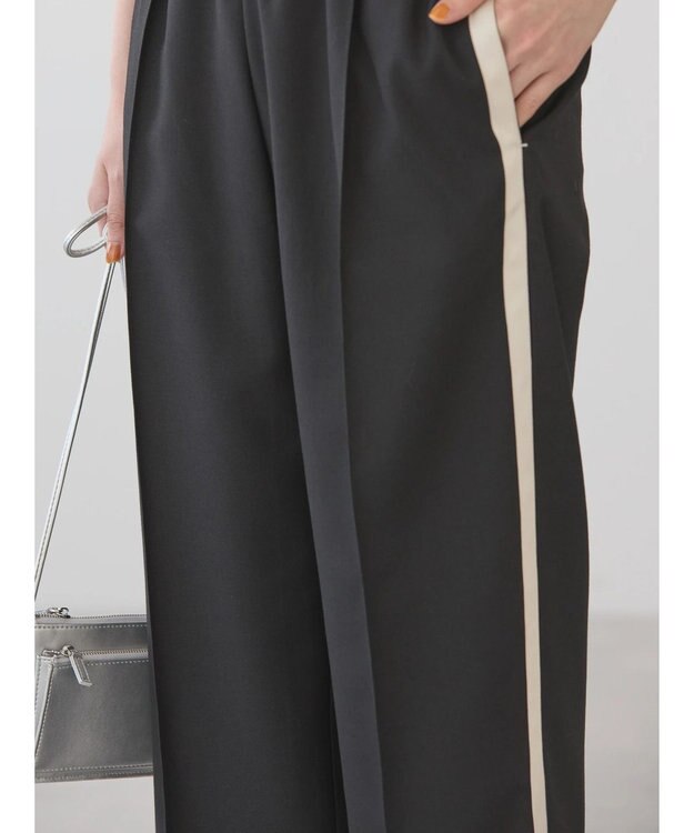 AMERICAN HOLIC サイドラインパンツ Black