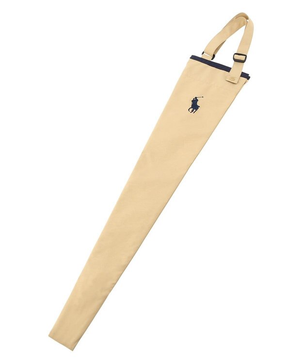 MOONBAT POLO RALPH LAUREN 傘袋 長折兼用 ポロポニー刺繍 吸水生地 ベージュ