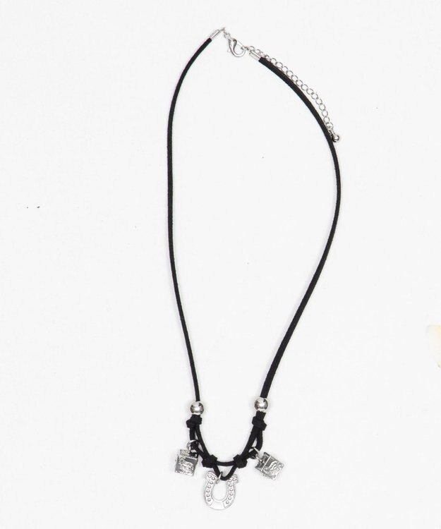 WEGO Lモチーフパーツコードネックレス 柄4