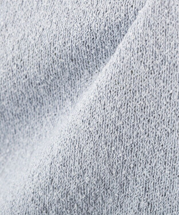 CRAFT STANDARD BOUTIQUE 2点セット/ベスト＋ハーフボタンリブニットトップ Light Blue