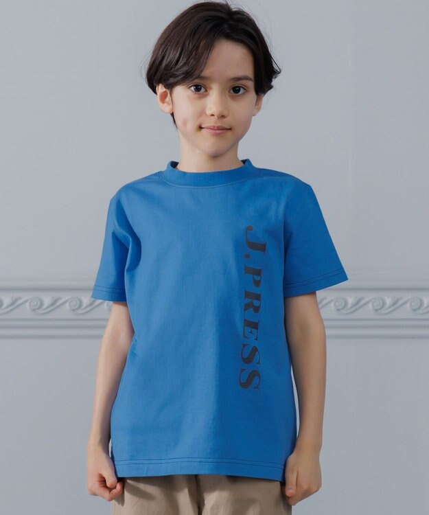J.PRESS KIDS 【140-170cm】ブランドロゴ ベーシック 半袖Ｔシャツ ブルー