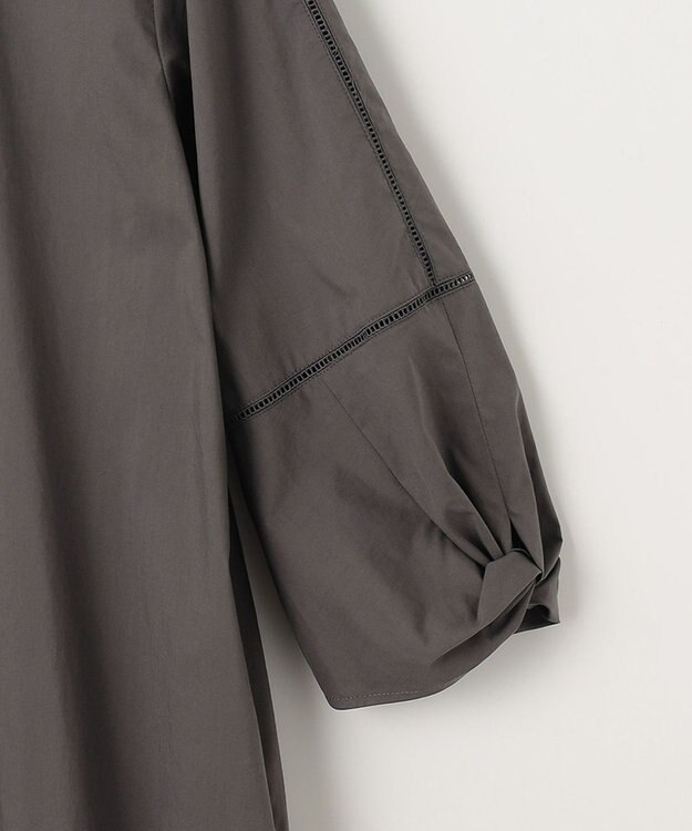 J.PRESS LADIES L 【洗える】バイオエアフロー ワンピース グレー系