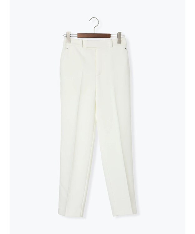 Te chichi ダブルクロスペンシルパンツ《2025winter catalog item》 オフホワイト