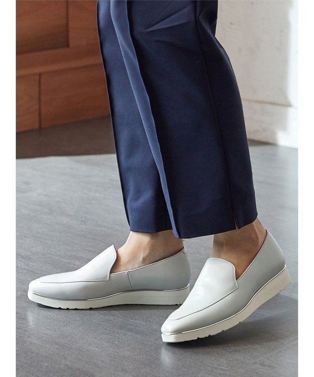 ASICS WALKING ペダラ ラ・シック レディース 2E 3.0cmヒール グレー系