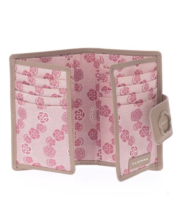 CLATHAS ブルトン カードケース グレージュ