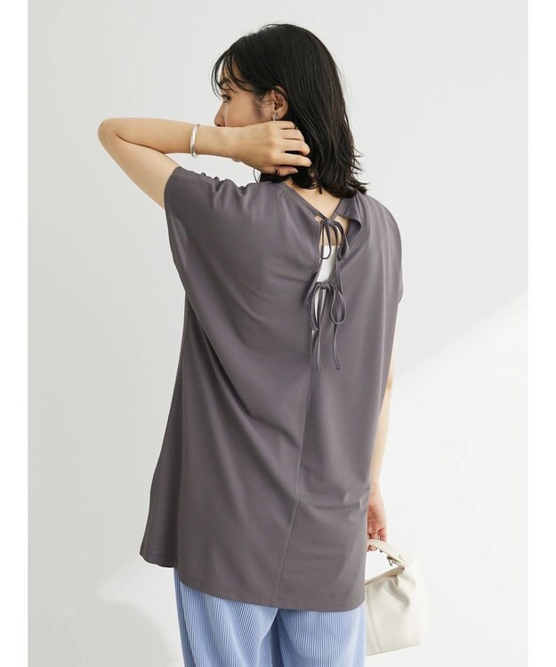 Green Parks ・ＳＵＧＡＲ　ＳＰＯＯＮラッシュガードフレンチチュニック Charcoal Gray