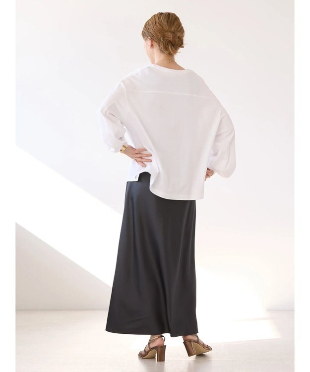 AMERICAN HOLIC 袖ボリュームカットプルオーバー Off White