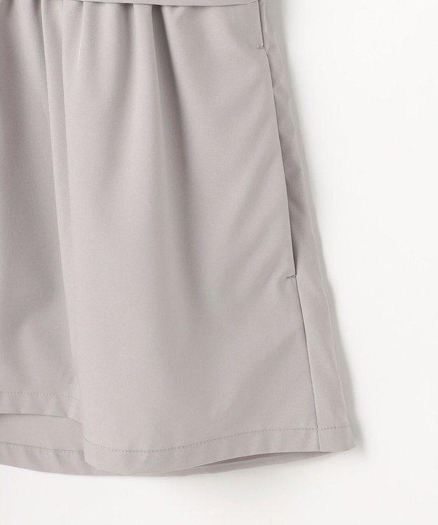 ANY SIS S ラッシュガード ジップアップフーディー ライトグレー