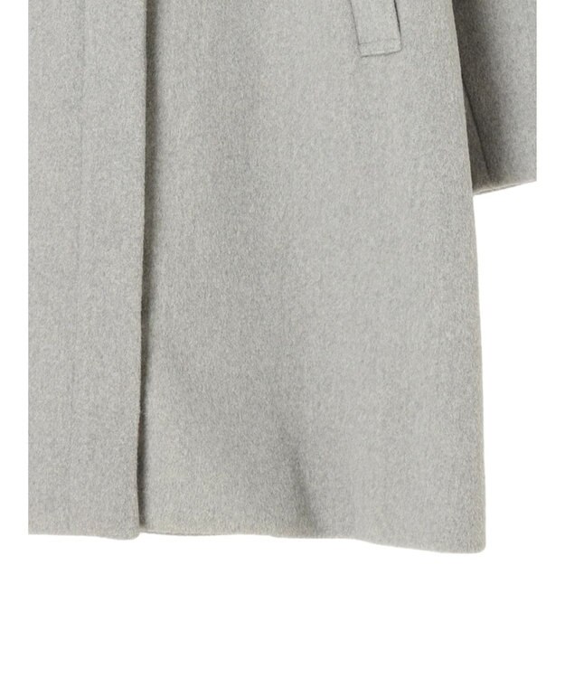 Green Parks ２ｗａｙフード取り外し比翼コート Gray