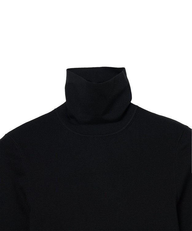 JOSEPH 【FOUNDATIONS】シルクストレッチ　タートルネックニット Black