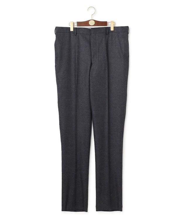 J.PRESS MEN 【KING SIZE】【ストレッチ / 洗える】トリートメントウールフランネル スラックス グレー系