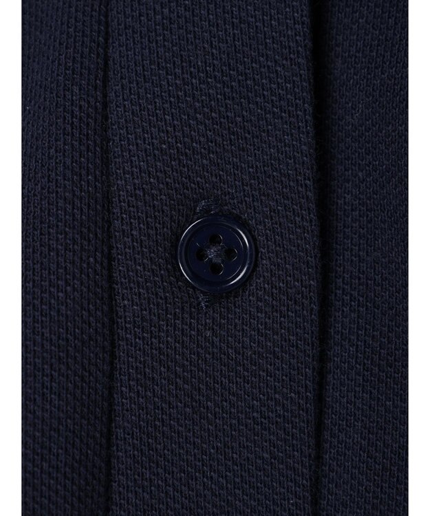 earth music&ecology ハートロゴ刺繍ポロ Blue