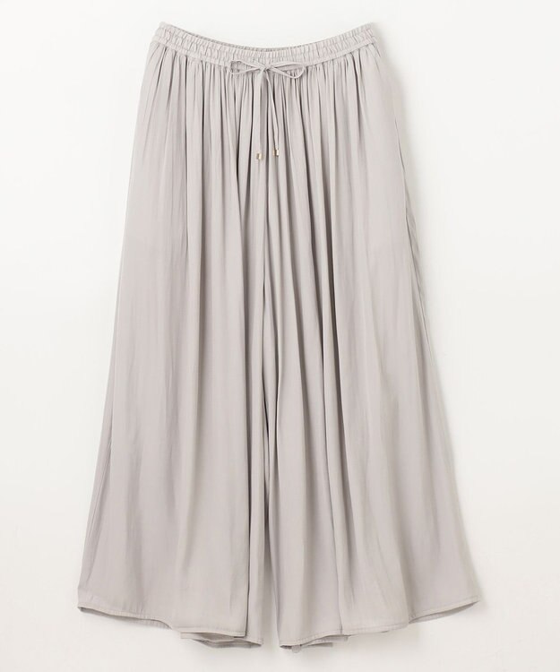 ANY 【ウエストゴム】リラックススカーチョ グレージュ