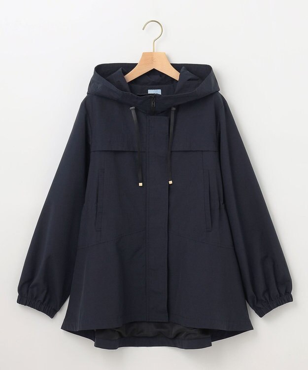 組曲 S 【WEB限定】フード付きライトブルゾン ネイビー系